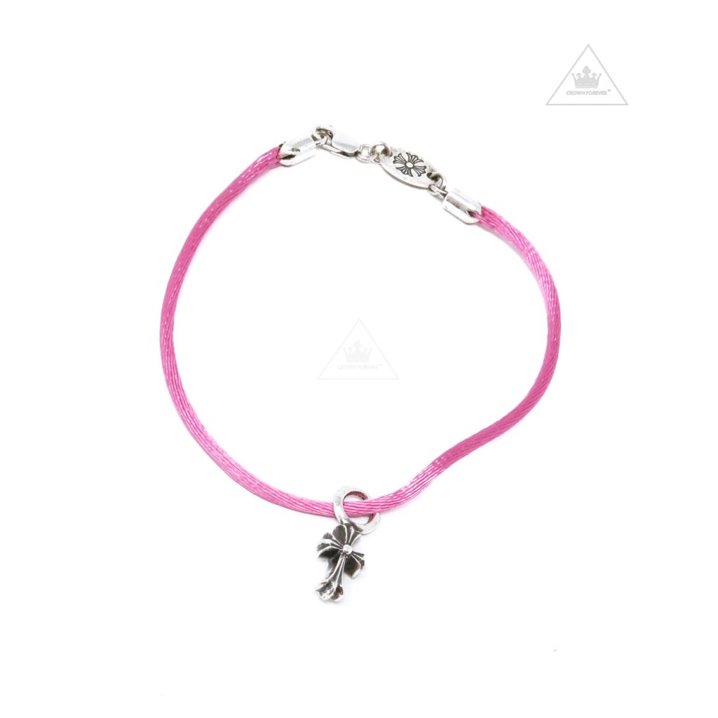 クロムハーツCH】KZ ピンク クロスモチーフブレスレット - 海外