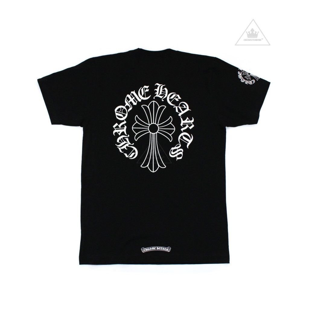 +CHROME HEARTS+ CH スクリプト ロンT ブラック パープル CHROME HEARTS+ CH スクリプト ロンT ブラック パープル (CHROME