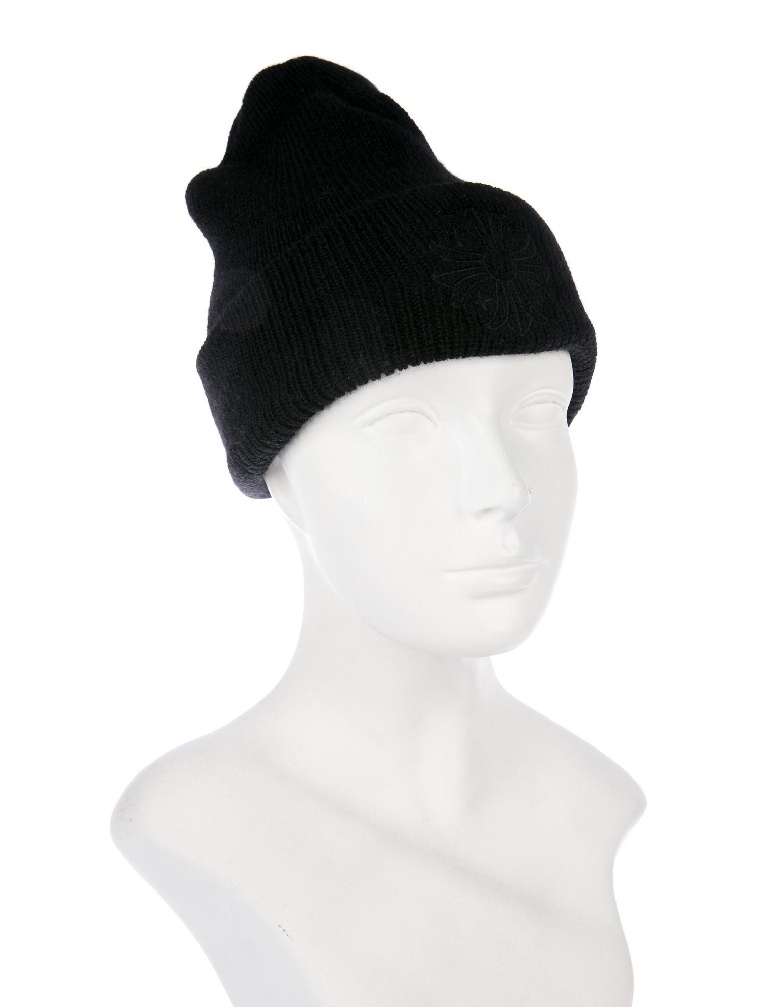 【クロムハーツCH】ブラックロゴニットビーニー・ニット帽・帽子 - 海外ブランド・ファッション通販【GXOMENS】