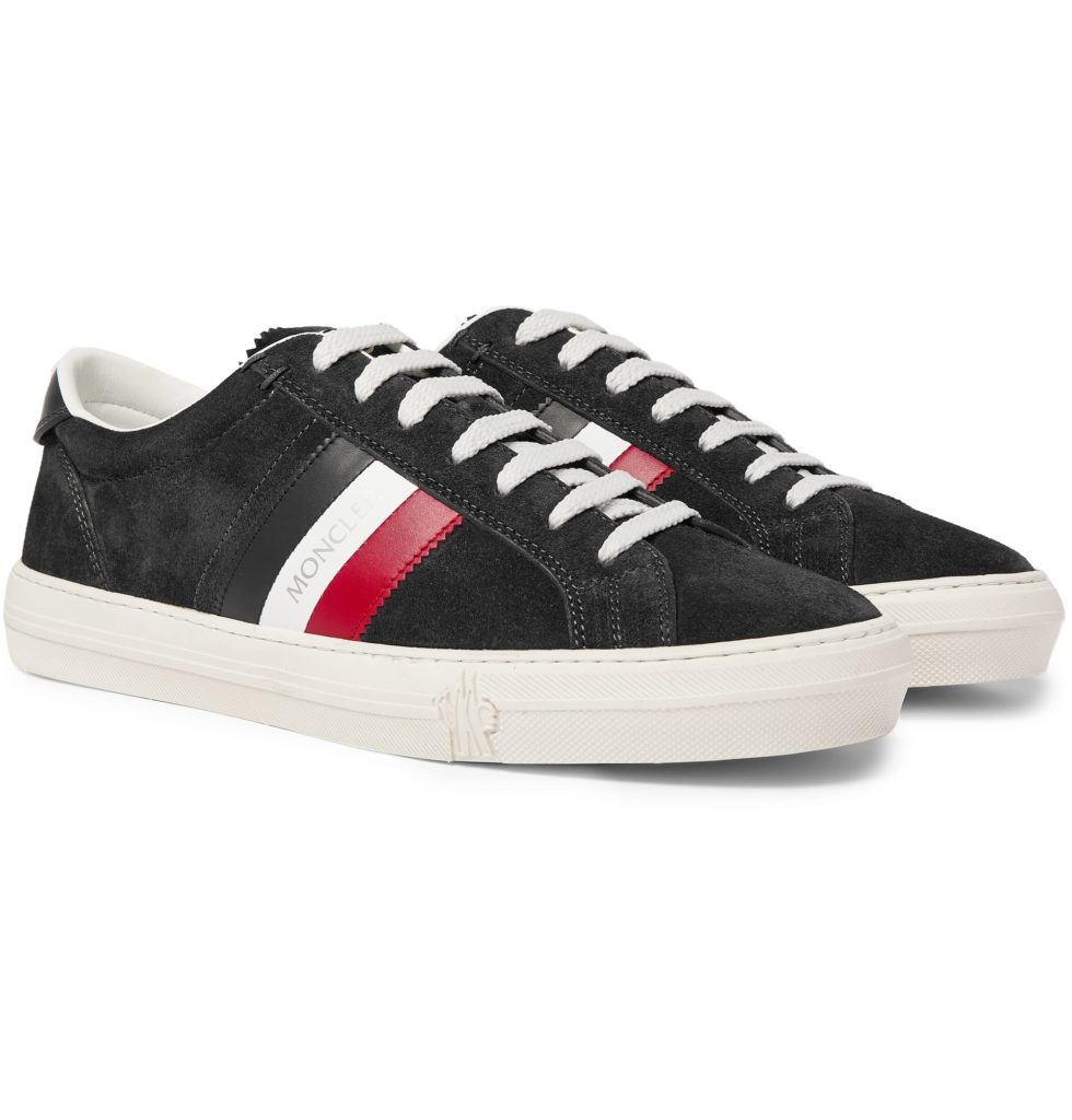 【レザー&メッシュ】MONCLER モナコ M カーフレザースニーカー モンクレール(MONCLER)モンクレール スニーカー モナコM