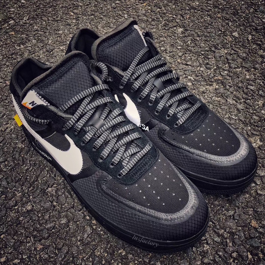 air force 1 off white black shoelaces